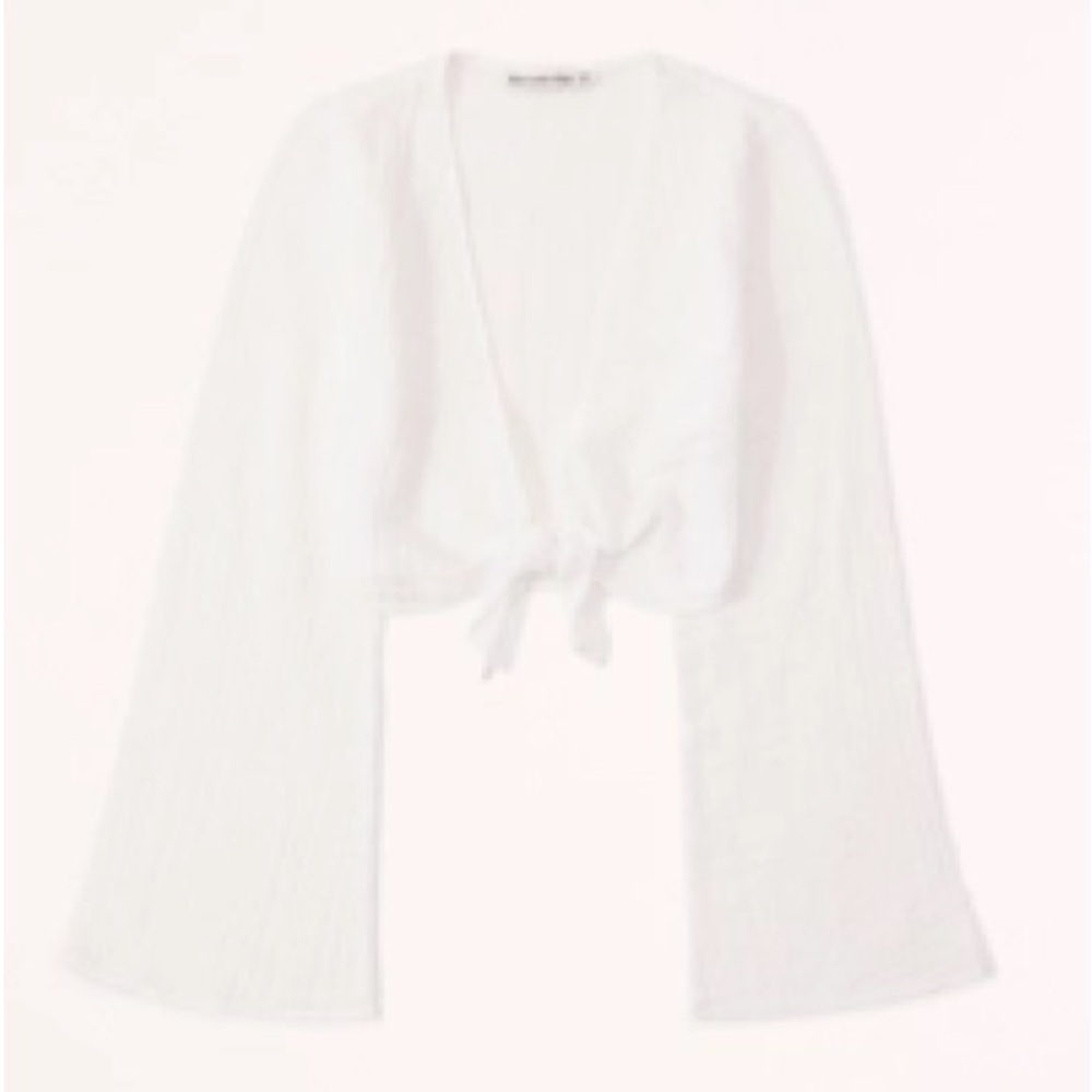 Abercrombie Gauzy Beach Cover Up Top
